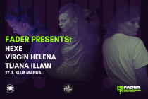 FADER presents u Manualu: ve?er s gramofonima na ženski pogon