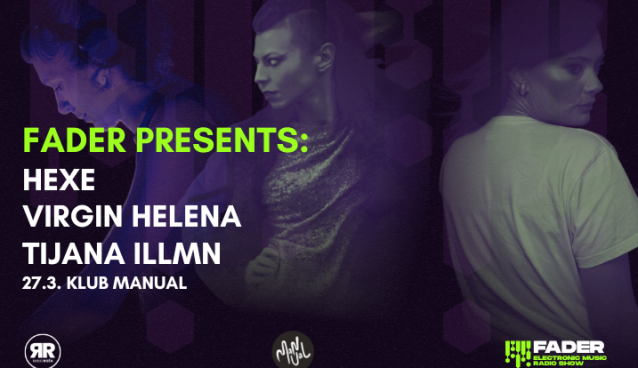 FADER presents u Manualu: ve?er s gramofonima na ženski pogon